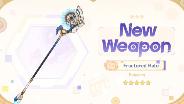 Genshin Impact - 5.8 Weapon - Fractured Halo