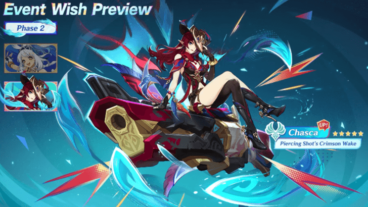 Genshin Impact - 5.8 Phase 2 Banner - Chasca