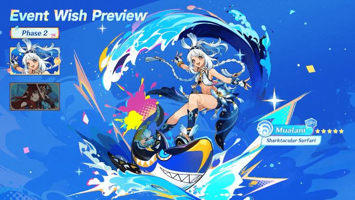 Genshin Impact - 5.8 Phase 2 Banner - Mualani