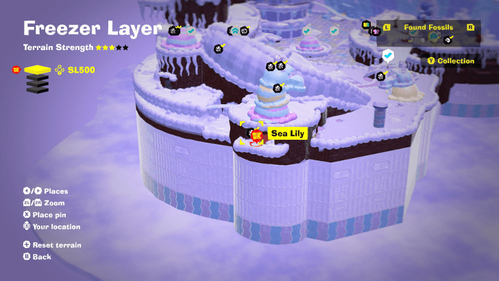 Sea Lily 7 Fossil Map Location