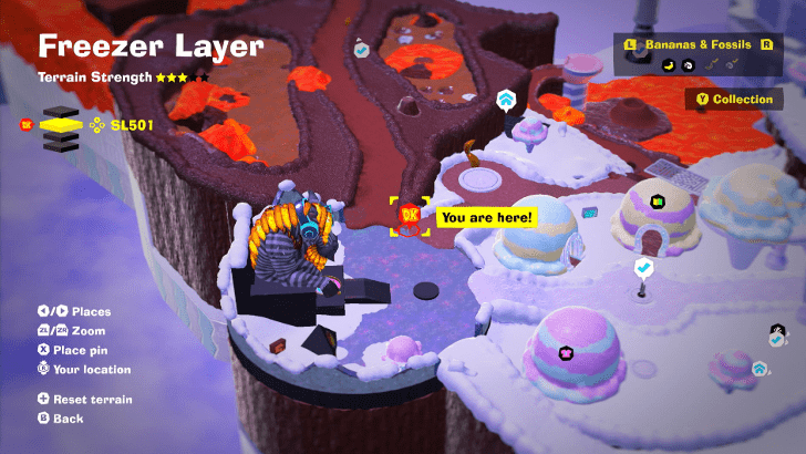 Sea Lily 23 Fossil Map Location