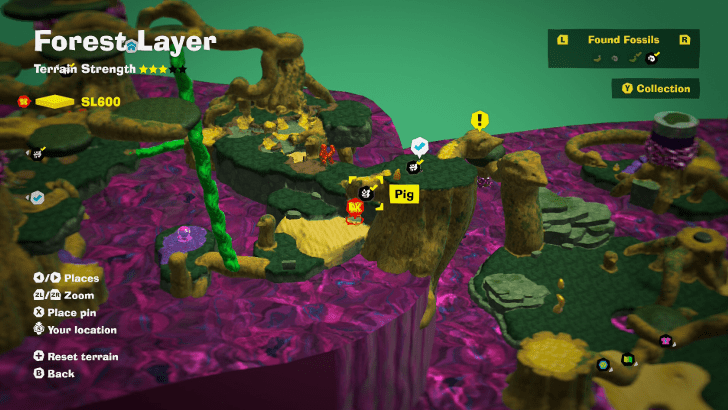 Pig 1 Fossil Map Location