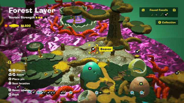 Beaver 12 Fossil Map Location