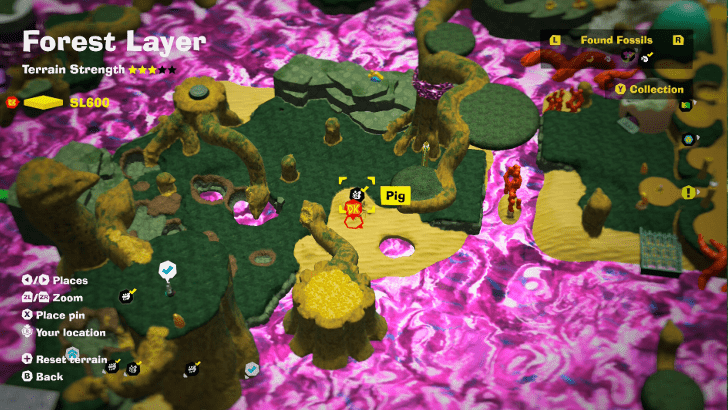 Pig 2 Fossil Map Location