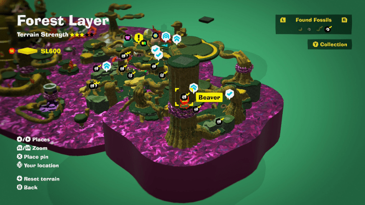 Beaver 10 Fossil Map Location