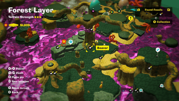 Beaver 7 Fossil Map Location