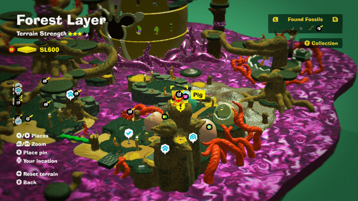 Pig 3 Fossil Map Location