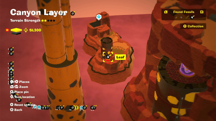 Leaf 40 Fossil Map Location