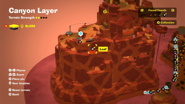 Leaf 41 Fossil Map Location