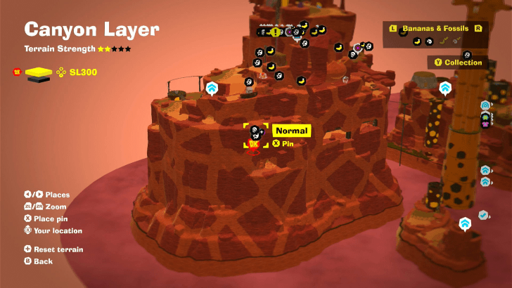 Leaf 45 Fossil Map Location