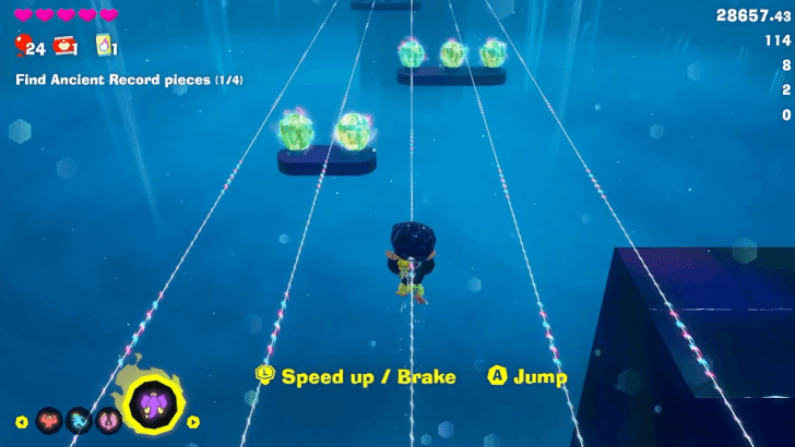 Use the scorpion chunk on the zipline