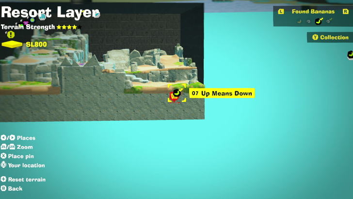 Up Means Down Banandium Gem Map Location