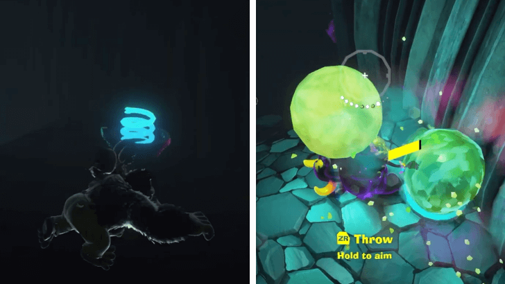 Glowstone on the springs