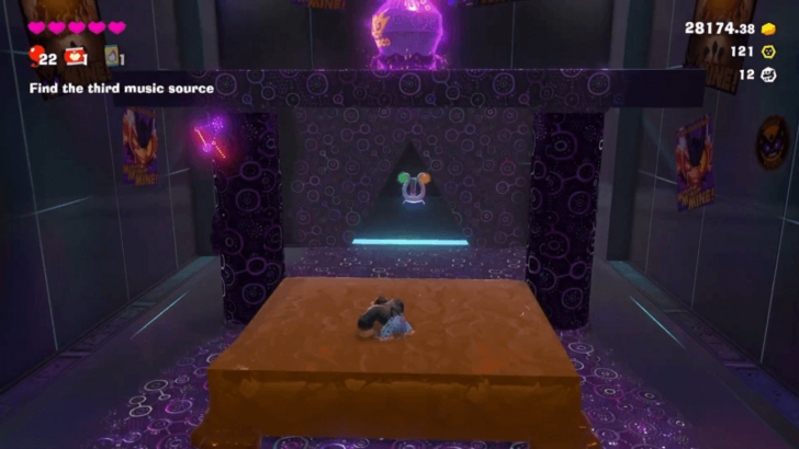 Avoid the Gold Wall Near the Terravoider