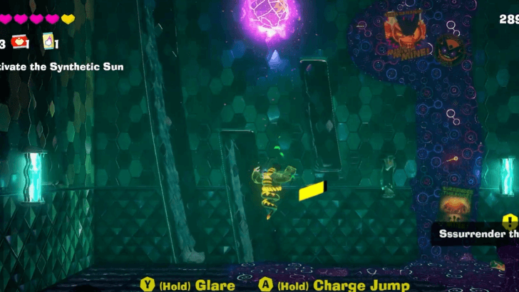 Charge jump to reach Void Stake