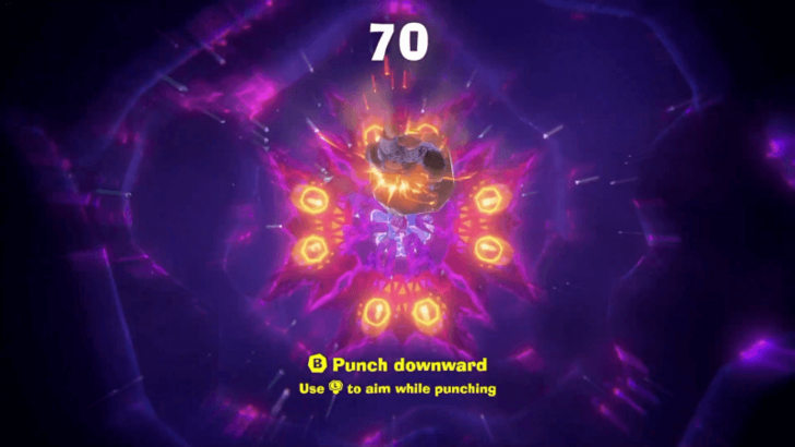 Parry Chunks as You Fall Using B