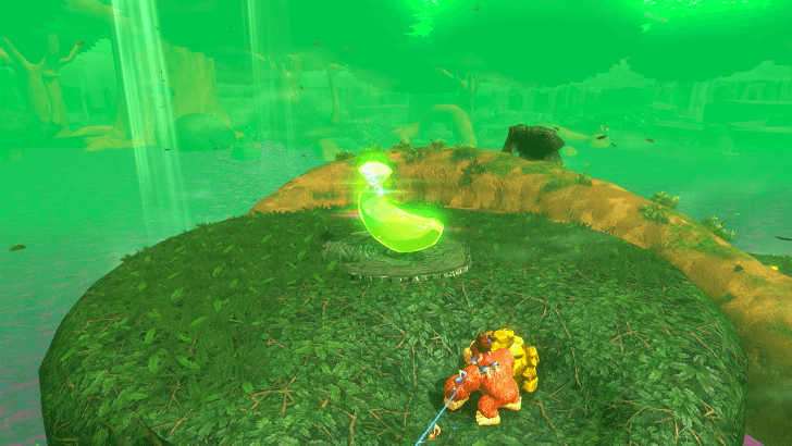 View from Featherfall Isle Banandium Gem Overworld Location