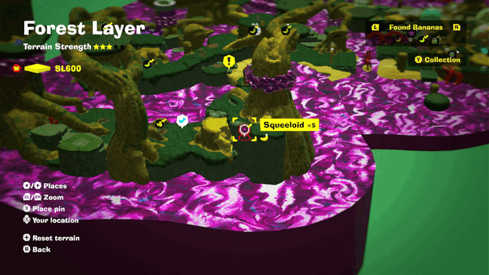 Battle Thorn-Forest Throwdown Banandium Gem Map Location