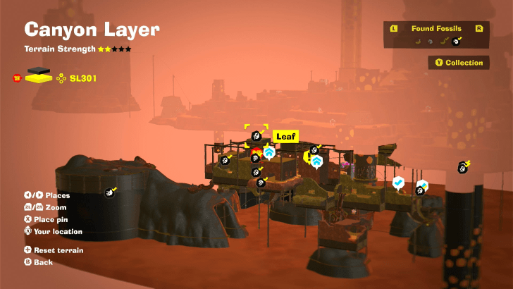 Leaf 57 Fossil Map Location