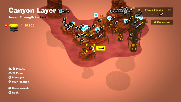 Leaf 51 Fossil Map Location