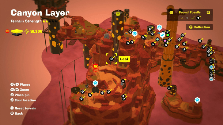 Leaf 47 Fossil Map Location