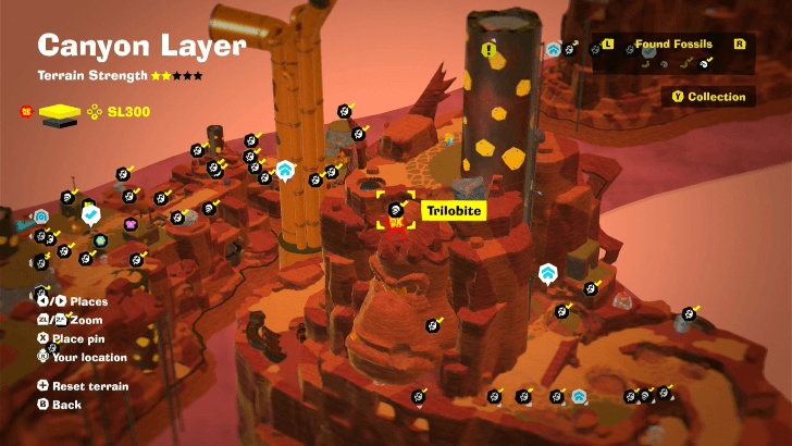 Trilobite 8 Fossil Map Location