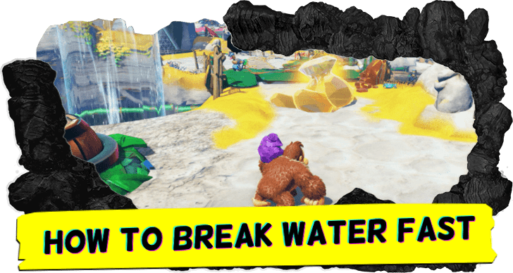 Donkey Kong Bonanza - How to Break Water Fast