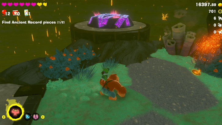 Battle Iron-Inferno Imbroglio Banandium Gem Overworld Location