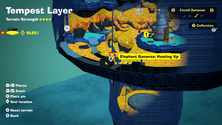 Piping-Hot Platforms Banandium Gem Map Location