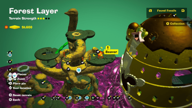 Beaver 19 Fossil Map Location