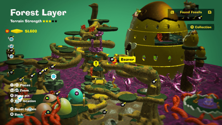 Beaver 14 Fossil Map Location