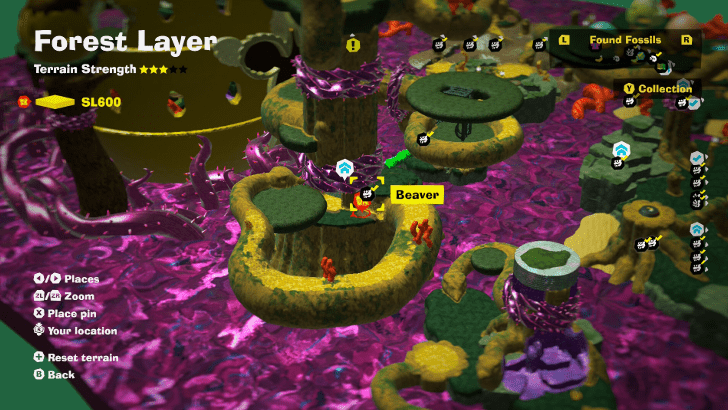 Beaver 16 Fossil Map Location