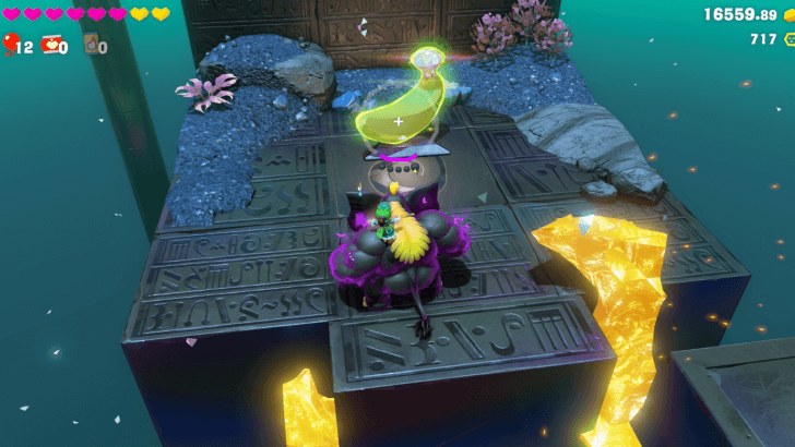 Piping-Hot Platforms Banandium Gem Overworld Location