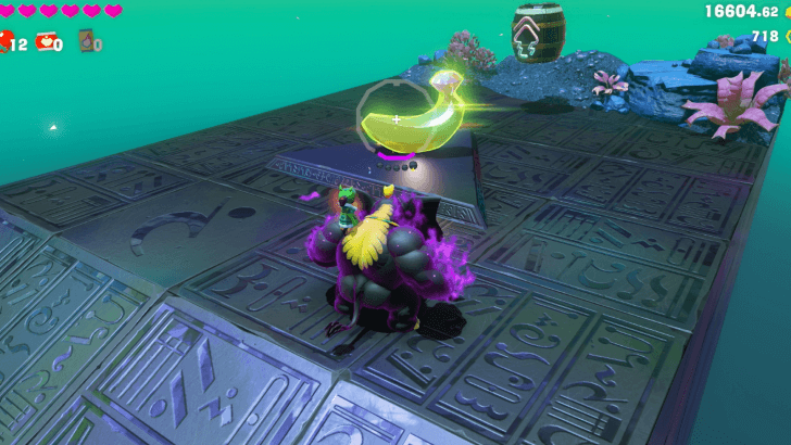 Roasting while Rotating Banandium Gem Overworld Location