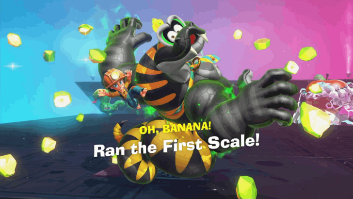 Ran the First Scale Banandium Gem