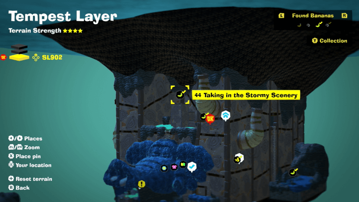 Taking in the Stormy Scenery Banandium Gem Map Location