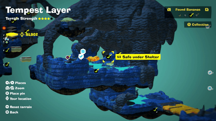 Safe under Shelter Banandium Gem Map Location