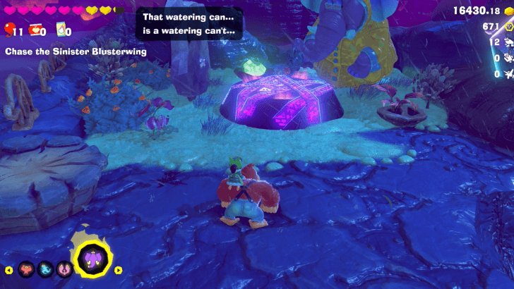 Battle Ground-Gulping Glory Banandium Gem Overworld Location