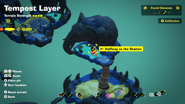 Halfway to the Station Banandium Gem Map Location