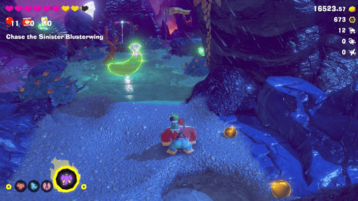 Halfway to the Station Banandium Gem Overworld Location