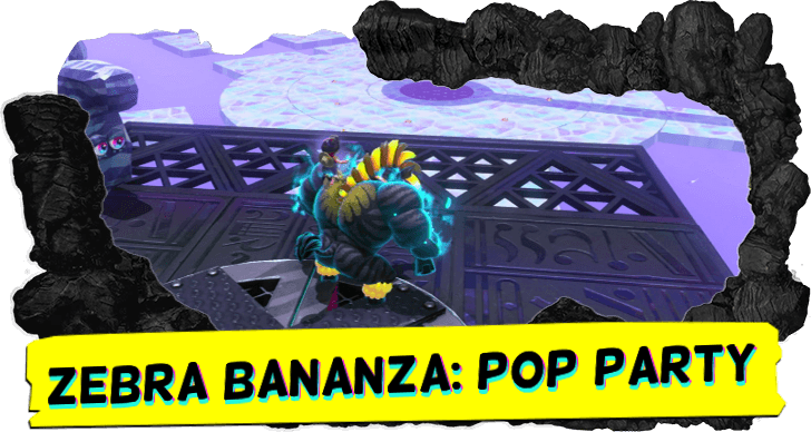 Zebra Bananza Pop Party Puzzle Guide