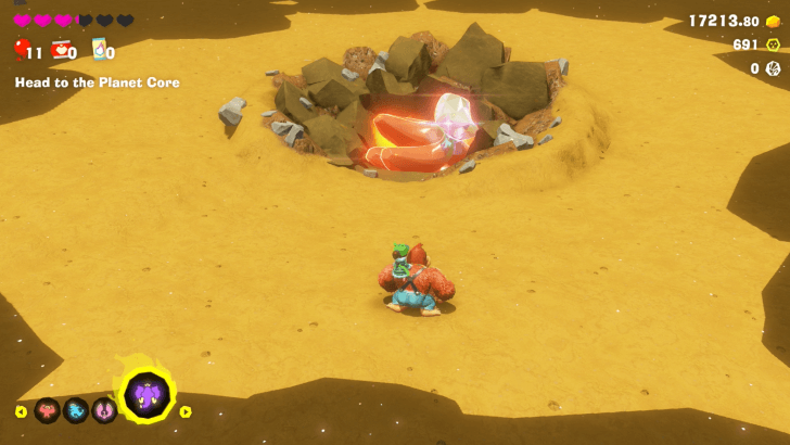 Freed the Blusterwing! Banandium Gem Overworld Location