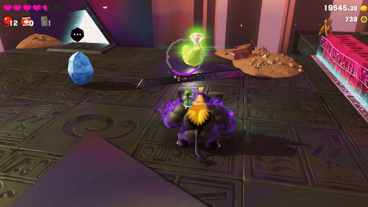 Wrecked by Elephant Bananza Banandium Gem Overworld Location