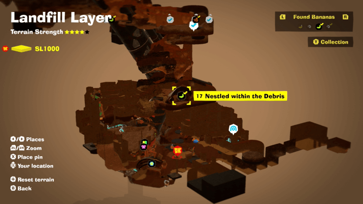 Nestled within the Debris Banandium Gem Map Location