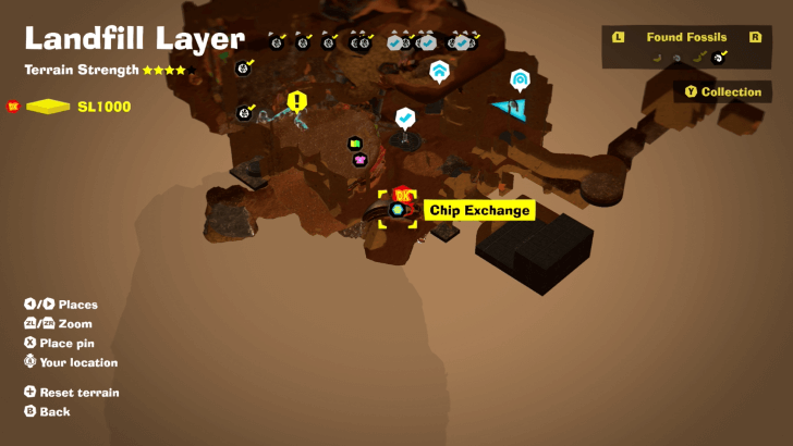 Landfill Chip Exchange Banandium Gem Map Location