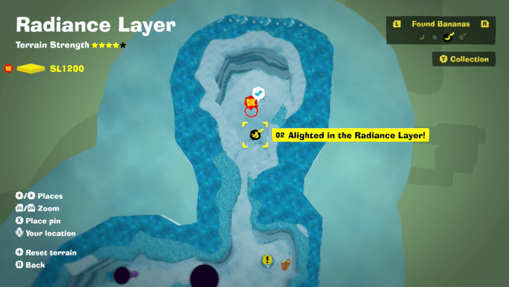 Alighted in the Radiance Layer! Banandium Gem Map Location