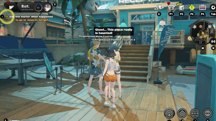 Ask the Visitor What Happened