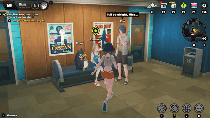 Ask Therese About the Suspicious Incident