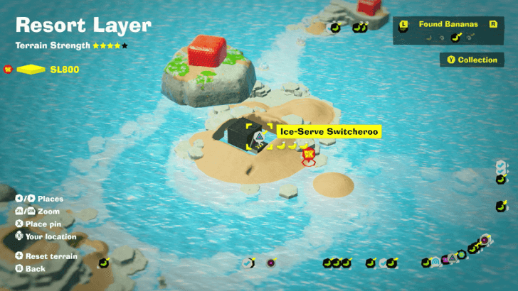 Shaved-Ice Trainee Banandium Gem Map Location