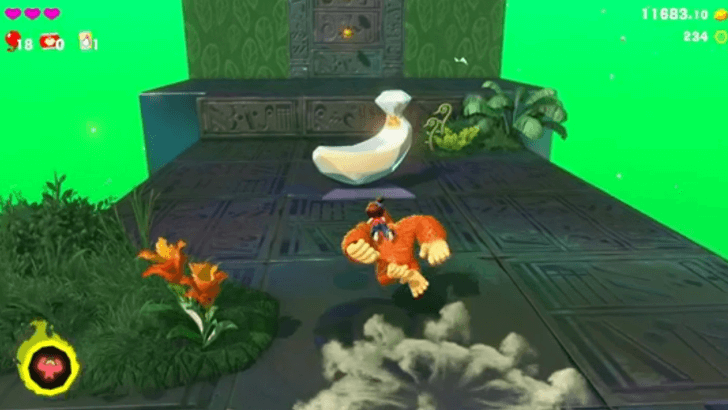 Scarfing the Scenery Banandium Gem Overworld Location